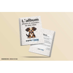 L'album souvenirs de mon chiot - Esprit Dog