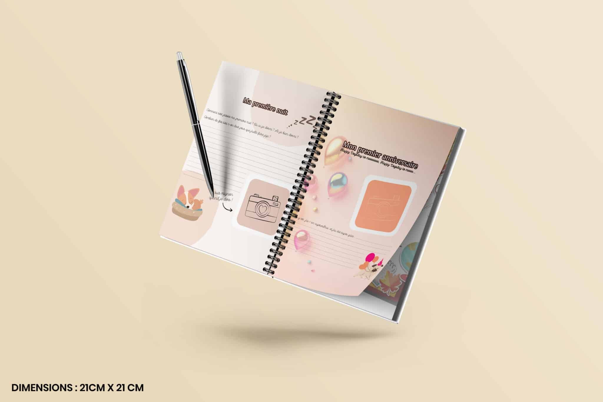 L'album souvenirs de mon chiot - Esprit Dog