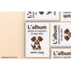 L'album souvenirs de mon chiot - Esprit Dog