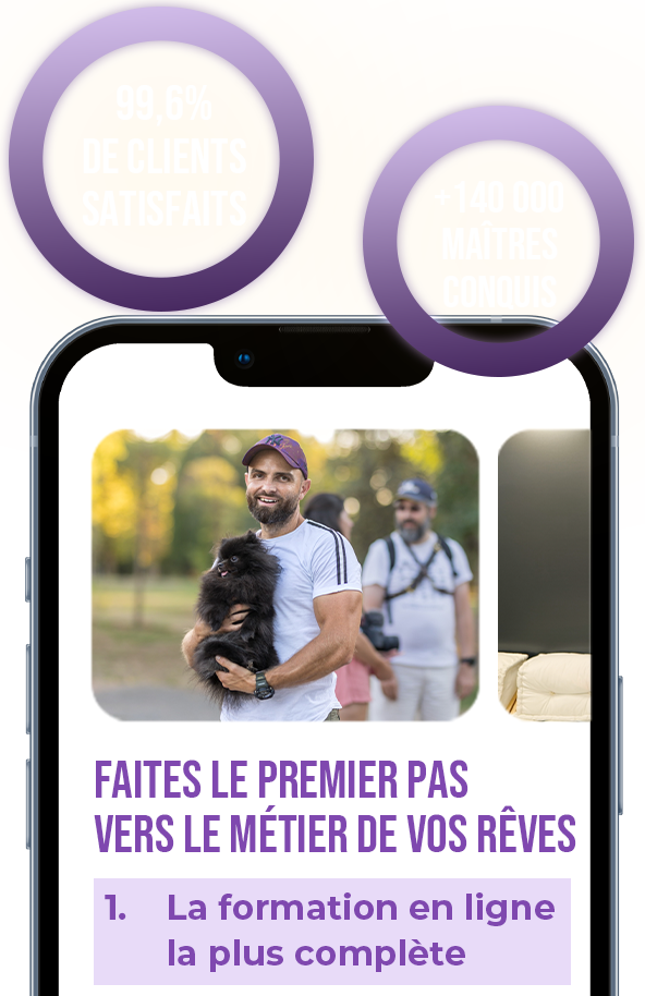 Devenez éducateur canin professionnel avec Esprit Dog Pro