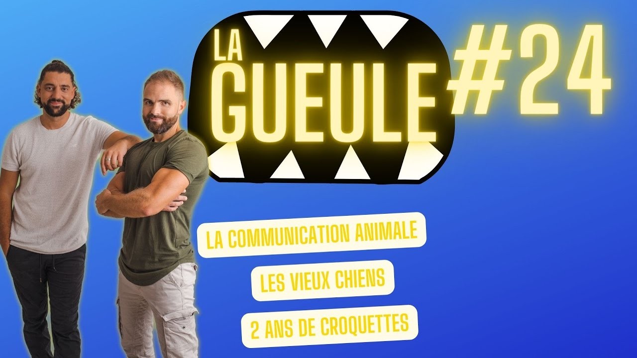 La Gueule #24 – Communication animale / Vieux chiens / Croquettes