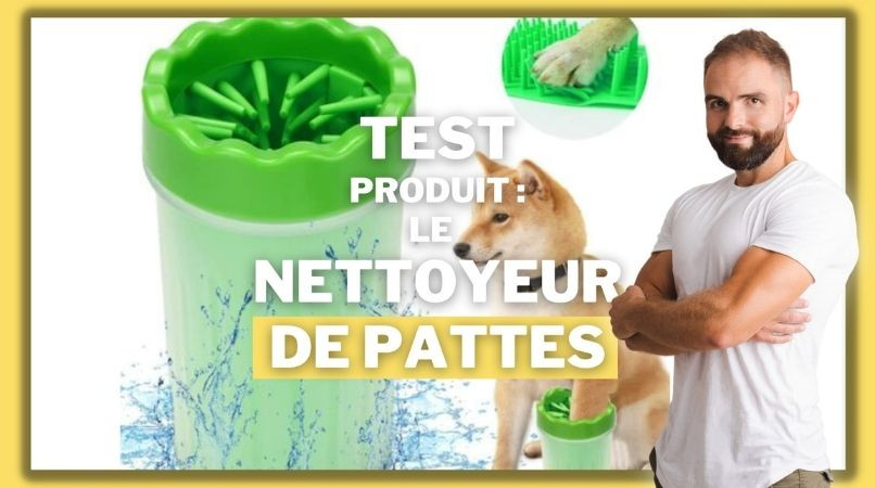 Le nettoyeur de pattes pour chien !