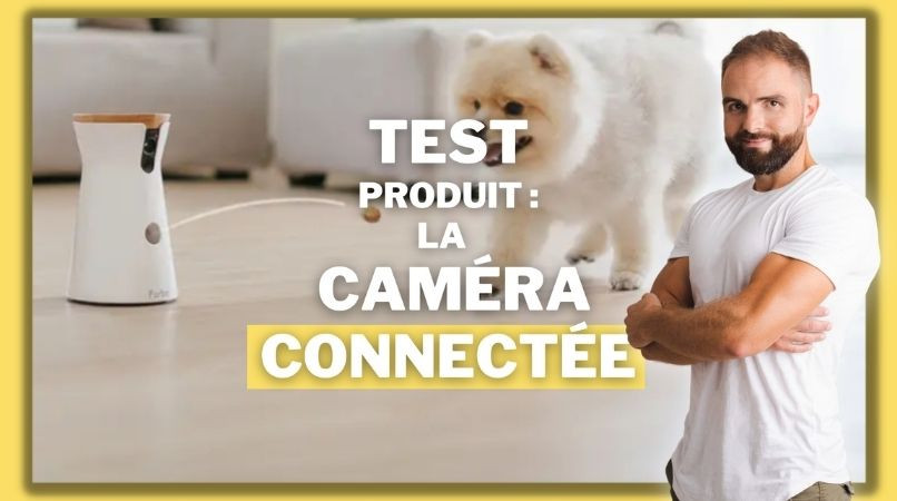 La caméra connectée Furbo pour surveiller un chien !